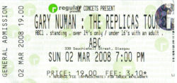 Glasgow Ticket 2008